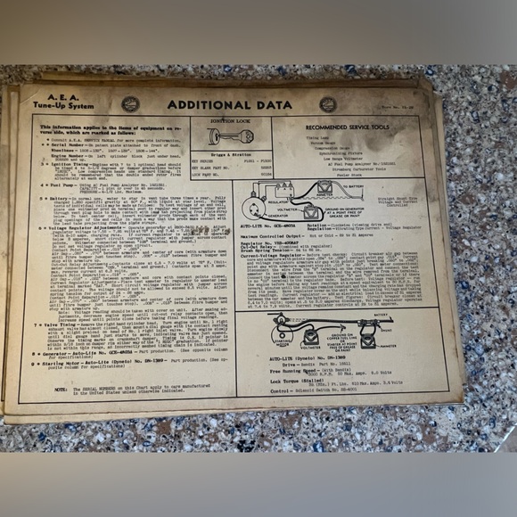 Dealership Mechanics Service Cards. PACKARD Various Years/Models 1935-1942 - Picture 6 of 15